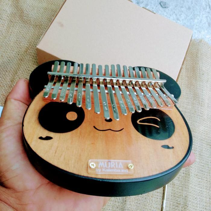 Promo Kalimba Panda 17 Keys,Kalimba Flat,Kalimba Kayu,Kalimba Kimi,Gecko Terlaris