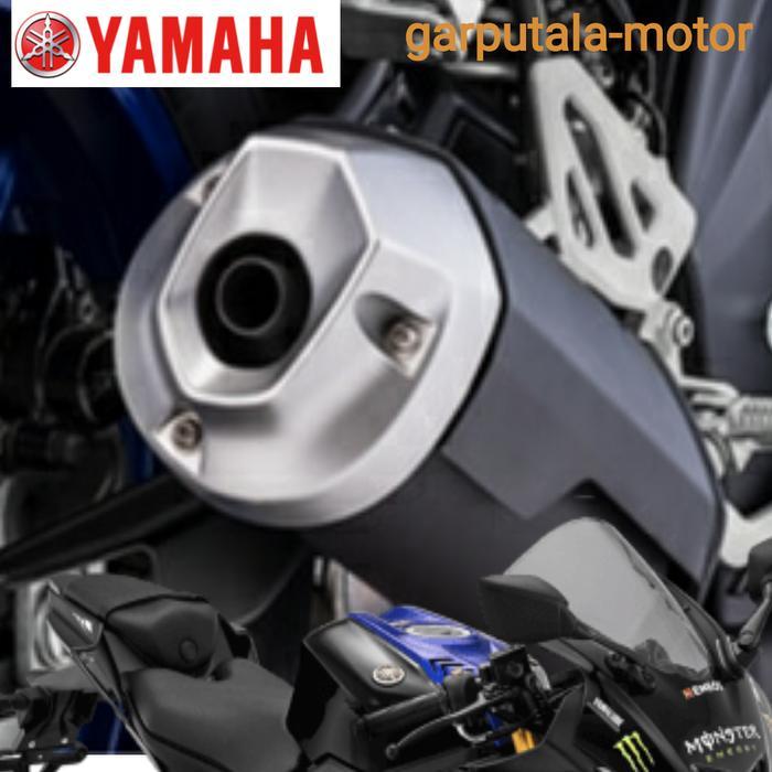 Cap Muffler Bk6-E4799-00 Yamaha Yzf155 New R15 Cap Tutup Ujung Knalpot Cap Muffler Original Yamaha