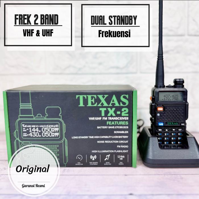 HT TEXAS TX 2 / HT DUAL BAND / HANDY TALKIE TEXAS TX2