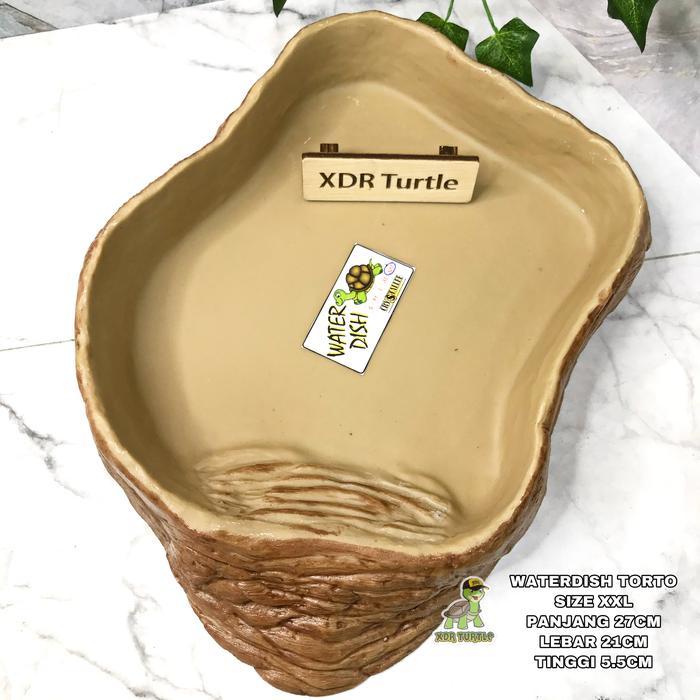 READY Terlaris WATER DISH TORTO JUMBO XXL BESAR KOKOH ALDABRA SULCATA PARDALIS KURA Promoo Termurah
