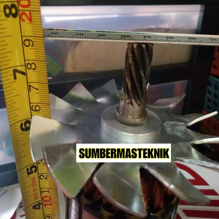 armature bor magnet 28mm bilah 8 armature bor magnet merk leopard 28mm
