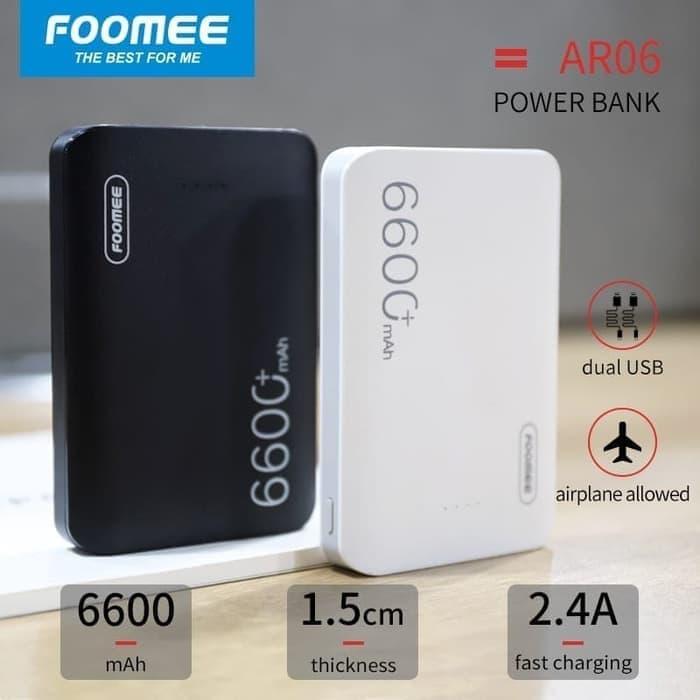 Hot Sale Power Bank Foomee 6600Mah Original