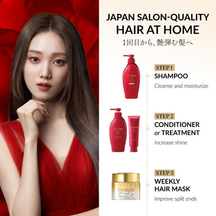 Tsubaki Premium Moist & Repair Shampoo - Sampo #Gratisongkir