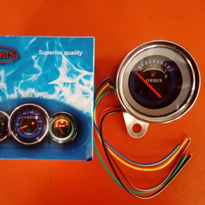 Amper Bensin Jarum Variasi Universal - Speedo Amper Indikator Bensin
