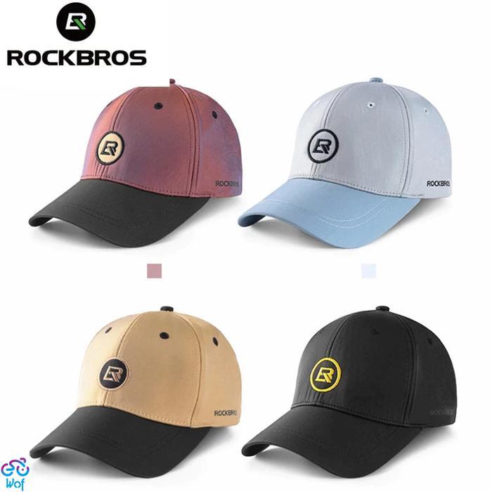 Rockbros Summer Bicycle Cap Headwear Topi Sepeda Breathable Lf8041 Terbaru