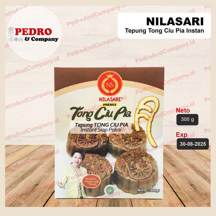 Nilasari premix tong ciu pia 300 gram - tepung mooncake instant ready
