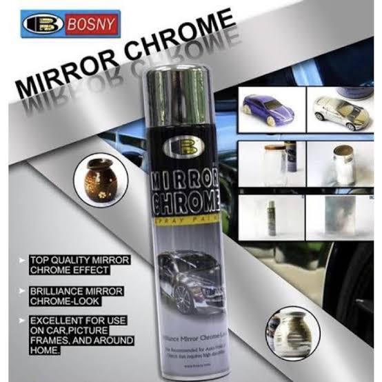 Spot - Bosny Mirror Chrome Spray Paint 270 Mil - Real Mirror Effect