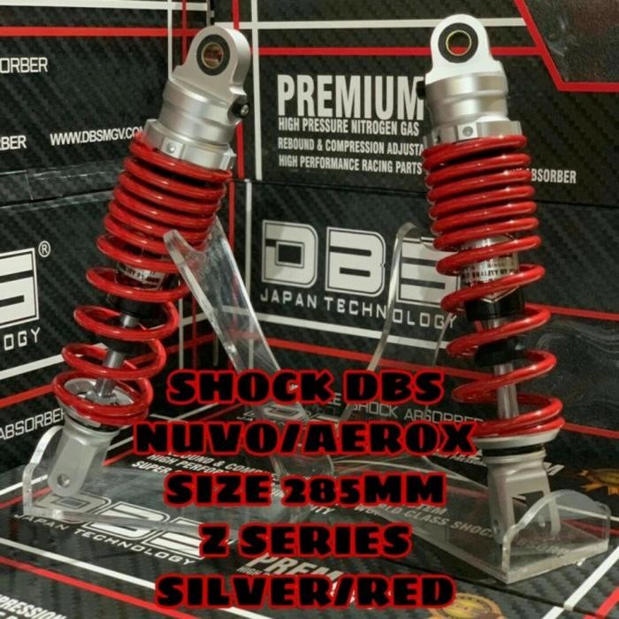 Shock Breaker Belakang Merek Dbs Yamaha New Aerox 155 Ukuran 285Mm
