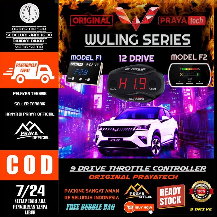 12 Drive 12Drive Prayatech 9Drive 9 Drive Piggyback Remap Wuling Almaz Alvez Confero Cortez