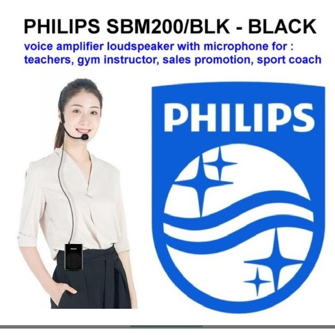 SPEAKER TOUR GUIDE LEADER WAISTBAND SPEAKER MIC - PHILIPS SBM200