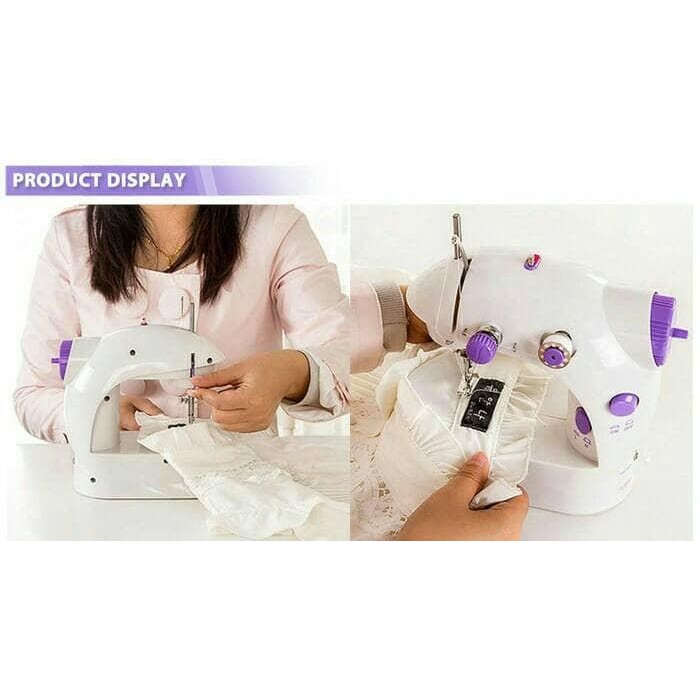 Mesin Jahit Mini Portable Berkualitas - Dilengkapi Lampu Led