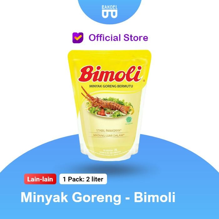

Stok Baru minyak bimoli 2ltr