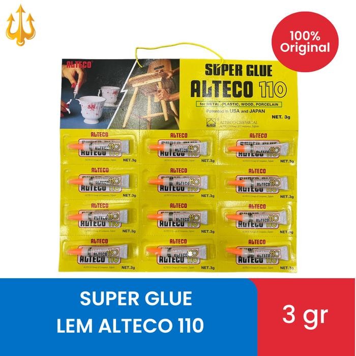 

LEM SUPER GLUE ALTECO 110 3GR PER LUSIN