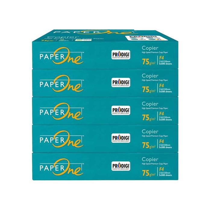 

Paperone 1 Box Kertas Copier F4 75 Gr