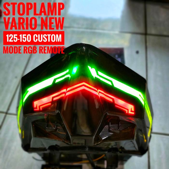 ORIGINAL stoplamp Vario New 125-150 custome lazy mode stoplamp Vario new READY STOCK