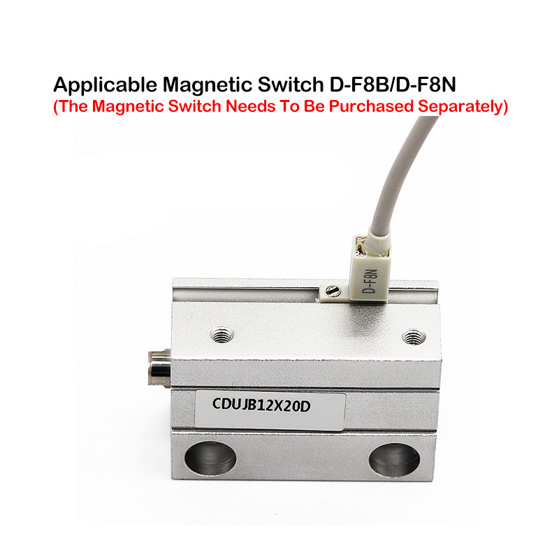 Cujb/Cdujb12/16/20 Small Pneumatic Free Installation Air Cylinder Bore 12Mm 16Mm 20Mm Stroke