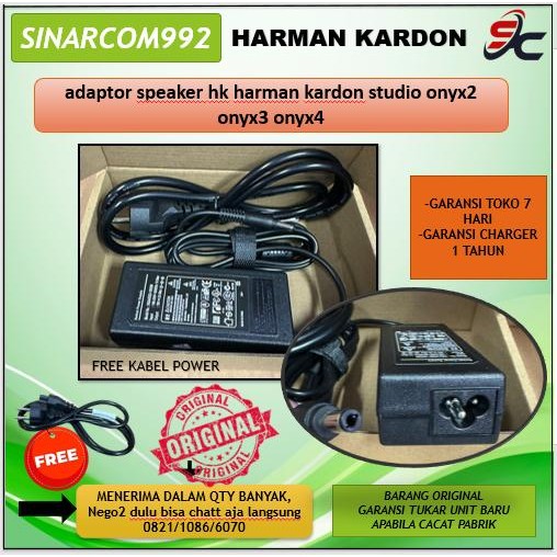 Adaptor Speaker Hk Harman Kardon Studio Onyx2 Onyx3 Onyx4 Ori New