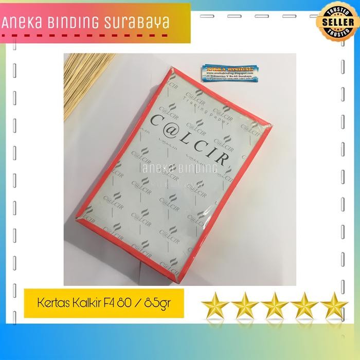 

KERTAS KALKIR F4 80 / 85gr isi 1RIM
