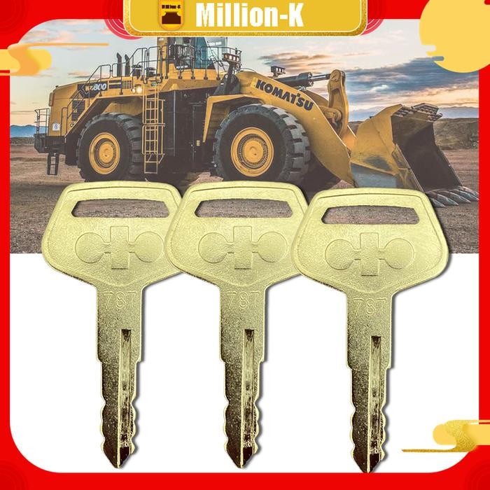 Kunci Komatsu Master Key Komatsu 787 Kunci PC HD Dozer Grader Alat Berat Komatsu