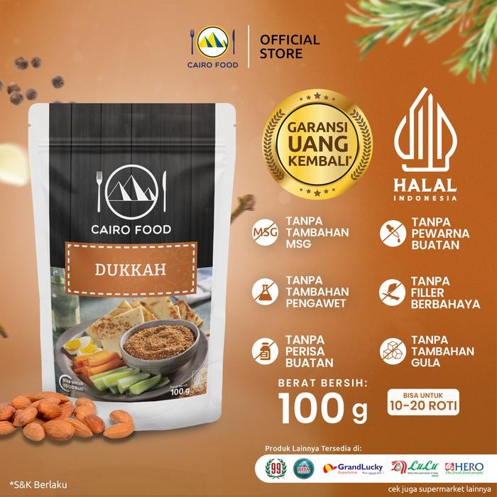 

TERMURAH Bumbu Dukkah Seasoning - Co Food 100 gr READY STOCK