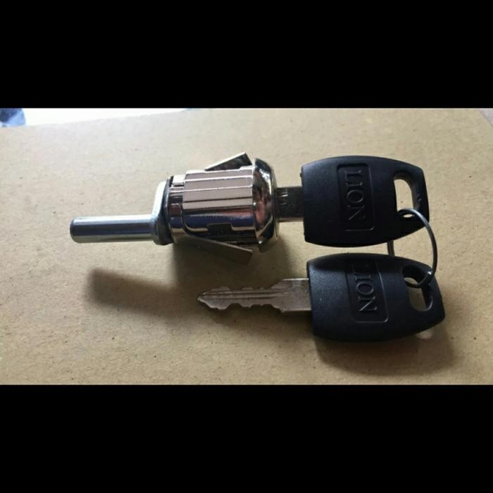 

Camlock Face Ceplok Pen Kunci Pintu Lemari Besi Filing Cabinet Lion