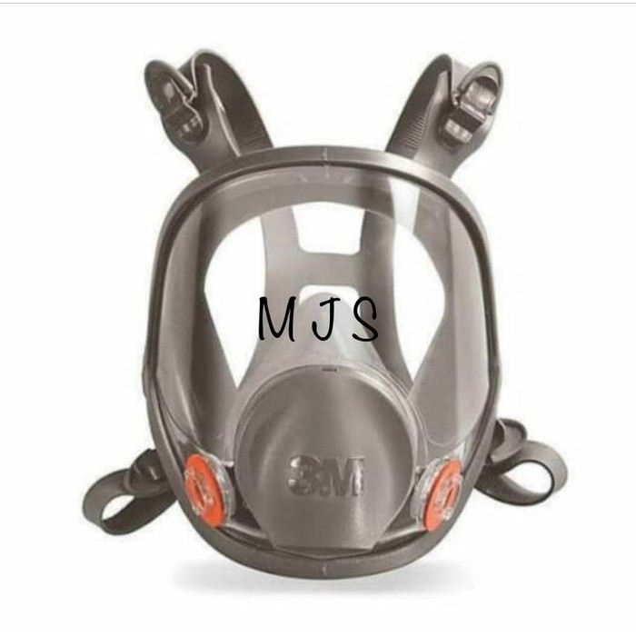 3M Masker Full Face Dual Respirator 6800