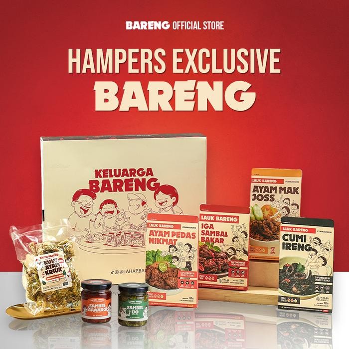 

Pilihan- Lahap Bareng - Hampers Eksklusif Bareng Ulang Tahun/Lebaran/Birthday Hadiah/Kado/Gift