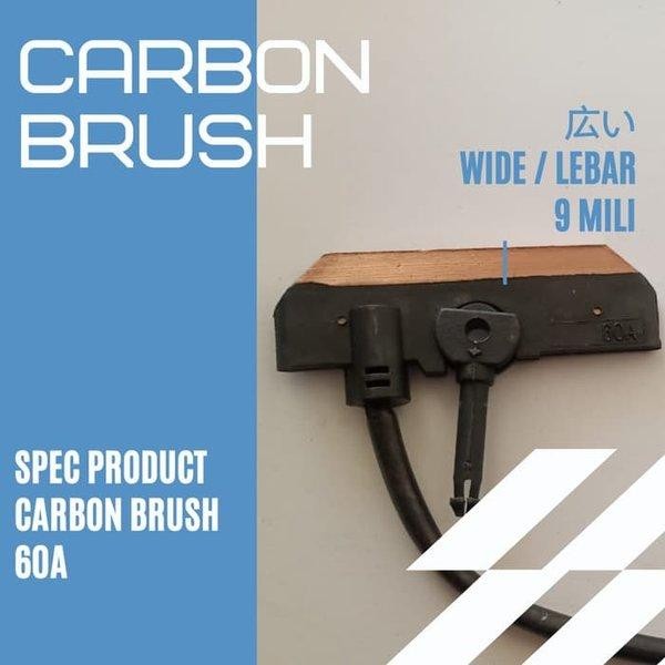 New Carbon Brush Current Collector 60A - Current Collector Carbon