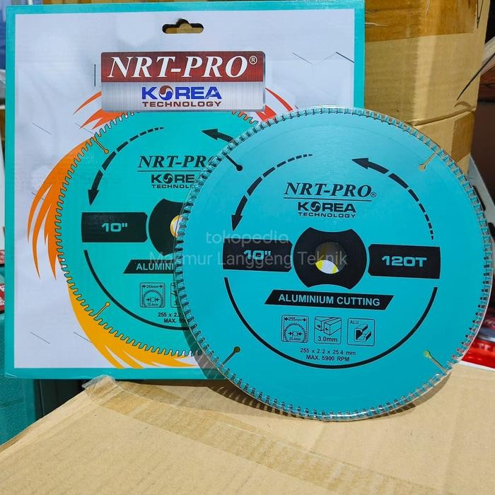 Mata Circular Saw 10" X 120T Nrt Pro Potong Aluminium 10 Inch 120 T