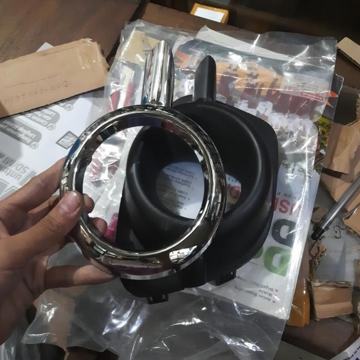 cover foglamp pajero sport dakar 2014 2015