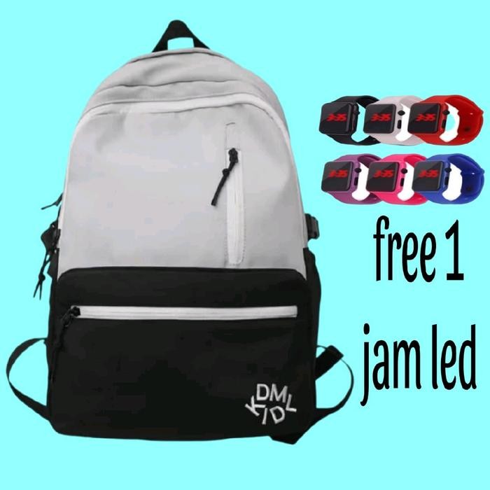 

tas sekolah anak laki - tas ransel sekolah - tas anak perempuan - tas anak sekolah (free 1 jam led)