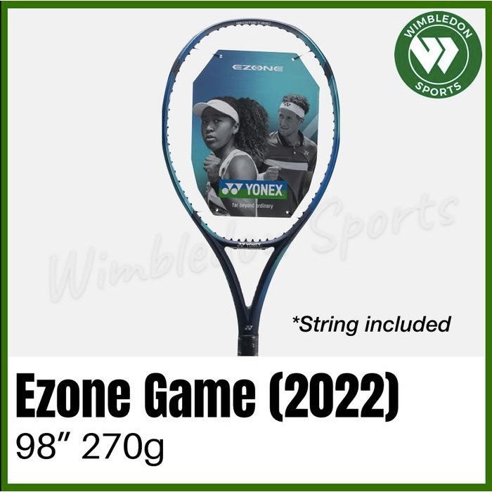 Terbaik Raket Tenis Yonex Ezone Game 2022 / Yonex Ezone Game Sky Blue 2022 100% Ori
