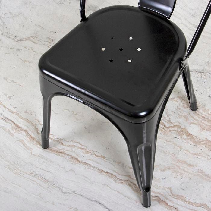 Pilihan- Soho.Id Soho Kursi Cafe Besi Kursi Makan - Kursi Tolix Metal