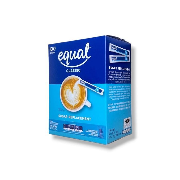 

TERMURAH PEMANIS DIET EQUAL CLASSIC 100'S SWEETENER BEBAS KAL READY STOCK