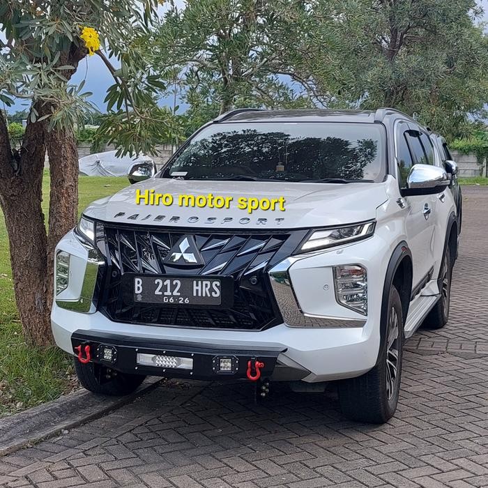 TANDUK BUMPER ALL NEW PAJERO SPORT FACELIFE MODEL OVERLAND MINIMALIS BERKUALITAS