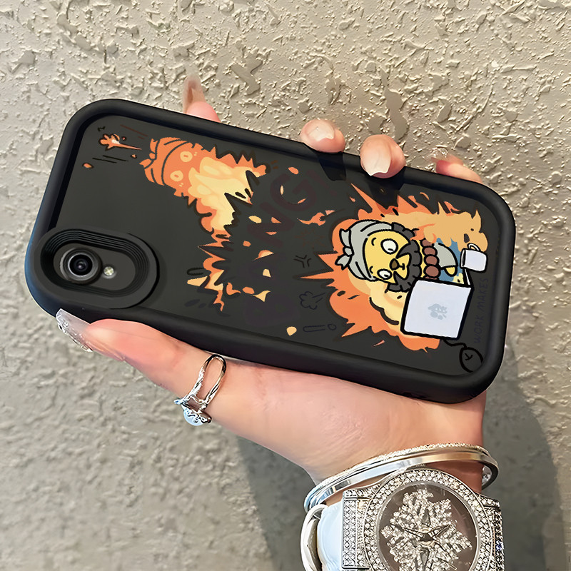 Casing Hp VIVO Y91C Y90 Y1s Case Softcase Kesing Situasi pekerja saat ini pola Casing silikon Cantik