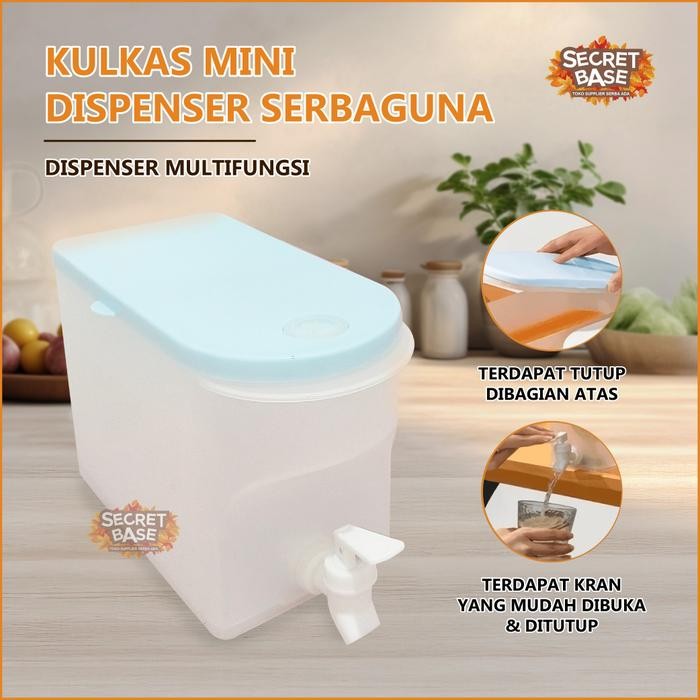 MINI DISPENSER - Kran Dispenser Mini / Tempat Air Minum Kran Plastik