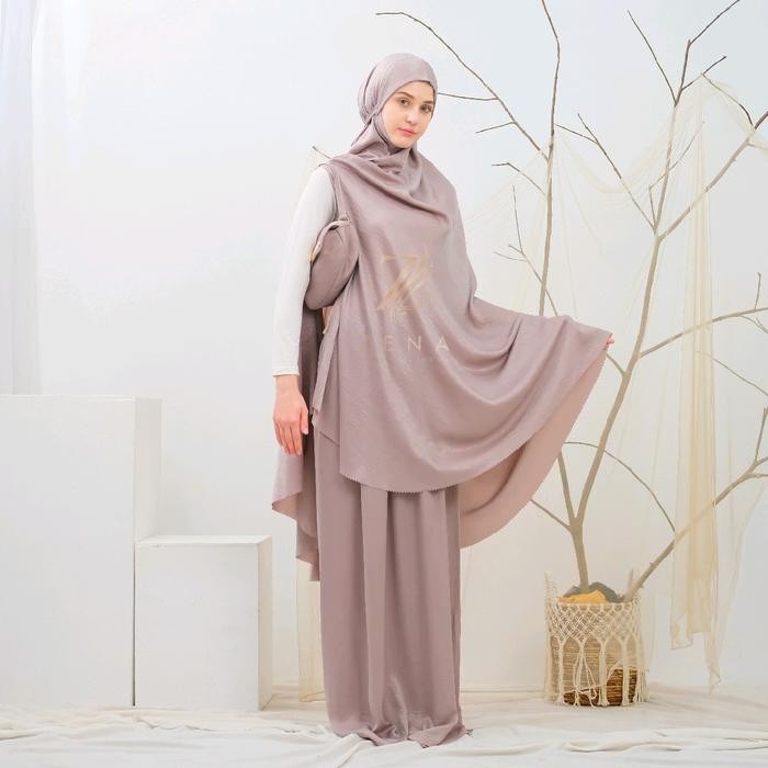 Mukena Dewasa Shimer Delima by ZENA Atasan Bawahan