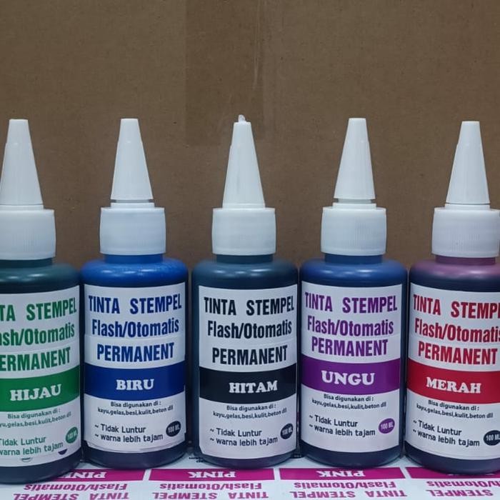 

New TINTA STEMPEL FLASH OTOMATIS PERMANENT