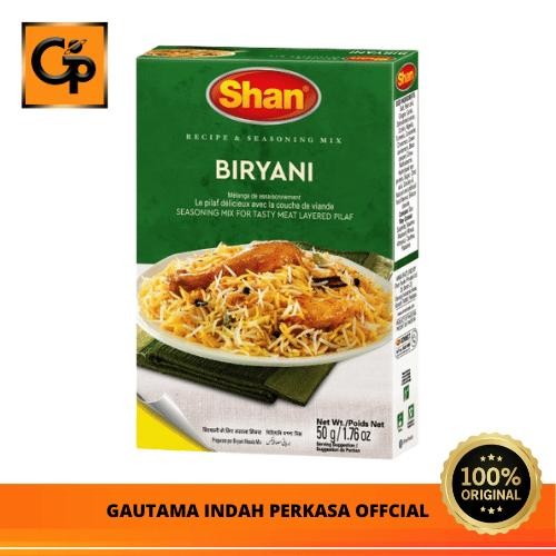 

Stok Baru BUMBU SIAP PAKAI SHAN SEASONING BIRYANI 50 G