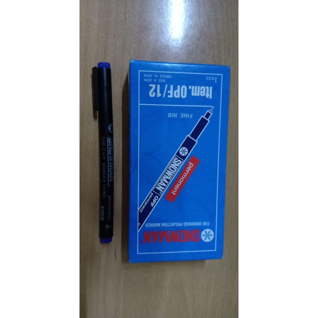 

New Spidol Permanent SNOWMAN OPF & OPM