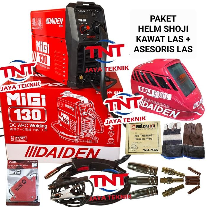 Ready PAKET MESIN LAS CO2 DAIDEN MIGi 130 / DAIDEN MIGi 130 / DAIDEN MIG 130