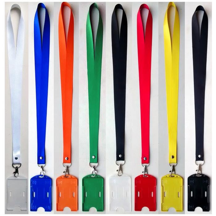 

New Tempat ID card dengan tali lanyard ribbon