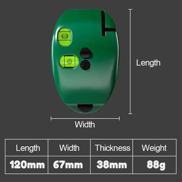 

SALE Vinnatsu Laser Tingkat 90 Derajat Laser Level 90 Derajat Siku Infrared Horizontal Vertical