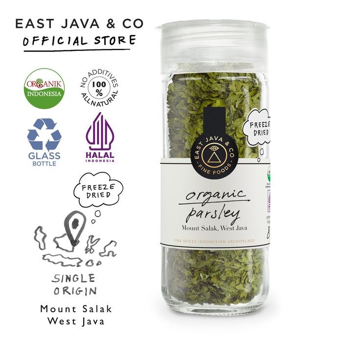 

ORIGINAL East Java & Co Organic Freeze Dried Parsley 8g (Daun Parsley Organik) READY STOCK