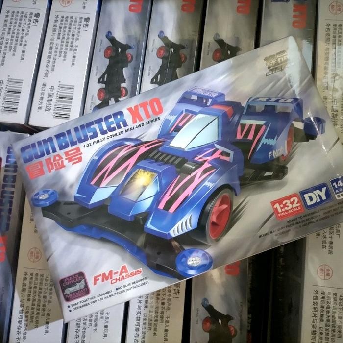 Pilihan- Rep Tamiya Gun Bluster Xto Led Version Fma Premium - Jiepin