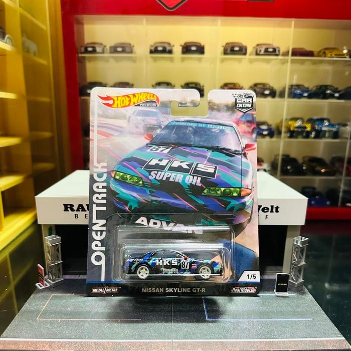 Pilihan- Hotwheels Open Track Nissan Skyline R32 Hks Advan