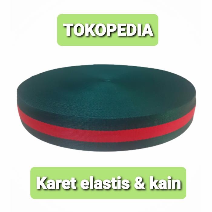 Tali webbing 3,8cm/tali tas webbing 3.8 cm/tali webbing motif 3.8 cm