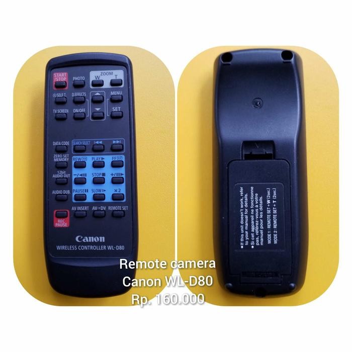 Remote Projector Wireless Controller Canon Wl-Dl80 Original (018) Second