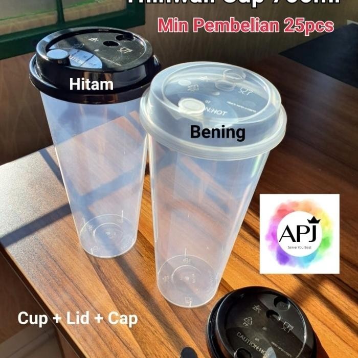 PP CUP INJECTION 700ML/Gelas Plastik Boba/Gelas Plastik Cheese Tea